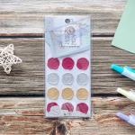 OEM Seal Stamp Stickers Screen Printing Custom Enamel Stickers