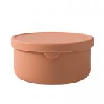 Reusable Food Storage Container Silicone Lunch Box With Large Cover for sale