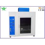 Material Burning Horizontal Flammability Tester , 220v Needle Flame Test Apparatus for sale