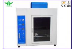 China Material Burning Horizontal Flammability Tester , 220v Needle Flame Test Apparatus supplier