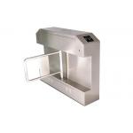 Biometric Access Control Security Swing Gate , 304 Stainless Steel Turnstile for sale