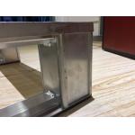 Lightweight Stackable Metal Pallets Space Saving 2500kg Static Load