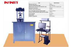 China 25MPa Hydraulic Pump Metal Components Compression Strength Testing Machine 10 Features supplier