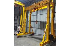 China Eletric Driven Trackless Portable  Gantry Crane With Remote Controller supplier