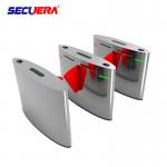 Face recognition Intelligent Flap Turnstile Flap Barrier turnstile barrier gate For Entrance Security for sale