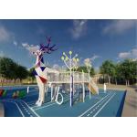 Deer Theme Children'S Kids Outdoor Playground Equipment Climbing for sale
