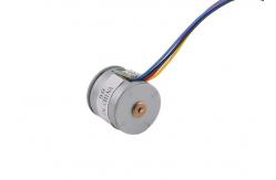 China Bipolar Drive 20mm Permanent Magnet Stepper Motor 24V With Metal Gears RoHS supplier