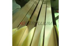 China C17410 Cobalt Beryllium Copper Strips 0.25mmx200mm As Per Standard ASTM B768 supplier