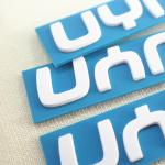 firm Double Color 0.8mm Silicone Heat Transfer Labels for sale
