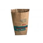 Moisture Proof Heat Sealed Paper Bags White Brown For Synanthrin for sale