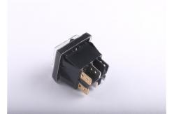 China Electronic Control Double Rocker Switch ,  Juicer Switch With Waterproof Cover supplier