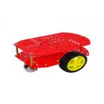 Two Wheel Drive Arduino Car Robot Multi - Hole With Red / Yellow Color for sale