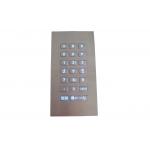 Backlight Stainless Steel Keypad 20 Buttons Metal Numeric Keypad for sale