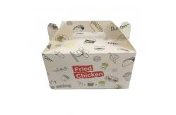 China ODM Fried Chicken Customized Food Packaging Box Good Stiffness Recycled supplier