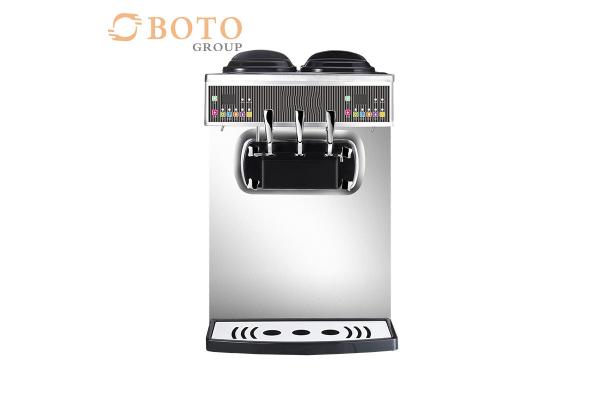 2 Cylinders Soft Ice Cream Machine For Milky Shop