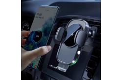 China Rotating Flexible Wireless Car Charger Holder 7.5W Ultra Stability supplier