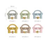 Eco Friendly Silicone Baby Toys Rattle Rabbit Shape For Toddler