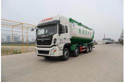 China Dongfeng 8x4 33cbm Bulk Extruded Feed Truck Bulk Feed Truck supplier