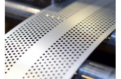 China Architectural PVDF Size 1500*2500mm Perforated Metal Mesh Sheet supplier