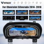 Viknav 13 Inch Car Digital Cluster For Chevrolet Silverado GMC SIERRA 2014-2018 LCD Car Digital Speedometer Dashboard Panel Instrument Panel Virtual Cockpit for sale