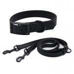 30 Ft Dog PVC Leash Waterproof Anti Pull Harness Blue