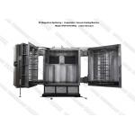 DC Magnetron Sputtering Coating Machine on Glass Mirrors , Titanium Ti Glass Mirror Vacuum Metallizing Equipment for sale