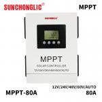 80A Mppt Solar Charge Controller Overcharge Protection 48v Solar Charge Controller for sale