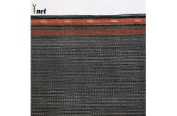 China 60GSM Construction Safety Net 3.3X100m Scaffold Debris Netting Black Fire Resistant supplier