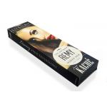 Custom Recycled Paper Packaging Boxes Print With Window For Hair Extension