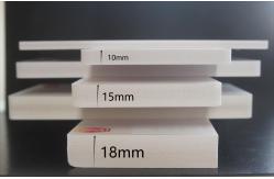 China Rigid Full Density White 3mm 4x8ft Celuka PVC Foam Board Forex Sheet supplier