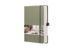 China A5 Printed Hardback Notebook Printing Custom Glossy Lamination supplier
