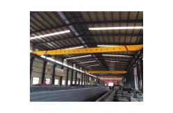 China Remote Control Single Girder Bridge Travelling Overhead Crane European Style A3 440V supplier