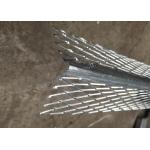 2.7m Length Plaster Angle Bead With 5cm Diamond Mesh Wings 0.35mm Thickness for sale