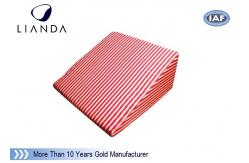 China Back Wedge Bed Reading Pillow , Memory Foam Pillow Back Pain Relief supplier