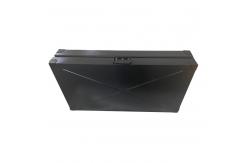 China Black Heavy Duty Strong Anxiety Aluminium Collapsible Dog Kennel supplier