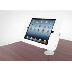 360 Degree Rotatable Ipad Kiosk Holder Rugged Metal Flexible Goose Neck Powder Coated for sale