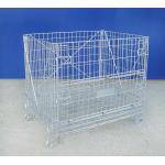 High Strength Industrial Wire Container 72KG Wire Mesh Pallet Cages for sale