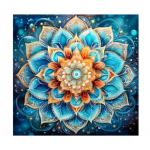 China Flower Full Drill Diamond Painting Set Round Rhinestone DIY Diamond Art Kits For Adults manufacturer