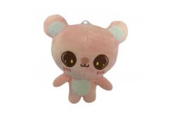 China Children Pink Cat Soft Toy With Suction Cup Stuffed Plush Toys Customized Gift supplier