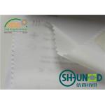 Bonded Woven Interlining , Double Sided Interfacing Used For Light Fabric