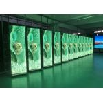Fixed/Iron Box LED Poster Display, LED Video Display Panel Aluminum HD Stereo