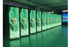 China Fixed/Iron Box LED Poster Display, LED Video Display Panel Aluminum HD Stereo supplier