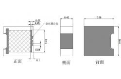 China 20 Watt DC 30GHz Electrode Resistance CVD Chip Termination Electrode ：Gold supplier