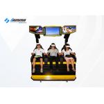 3 Seats 9D VR Cinema Simulator Dynamic Desk With Deepoon E3 Glasses for sale