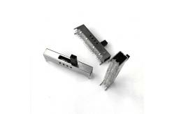China Sliver 0.3A Electric Slide Switch 4P8T Horizontal Slide Sound Console supplier