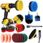 20 Pieces 0.9 Kg Drill Brush Power Scrubber Cleaning Brush For Auto Tile Corners for sale