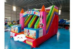 China SGS Commercial Inflatable Water Slides Cartoon Themed Infant Bounce House Blow Up Jump House supplier