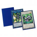 Orange Texture 62x89mm Card Sleeves Solid Blue CPP Trading Card Protector