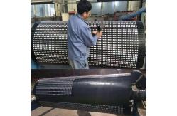 China Cn Bonding Layer Pulley Ceramic Rubber Lagging For Conveyor System supplier