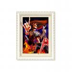 Eco-friendly 30x40CM 5D Lenticular Printing Services With PS Black Frame For Home / Hotel for sale